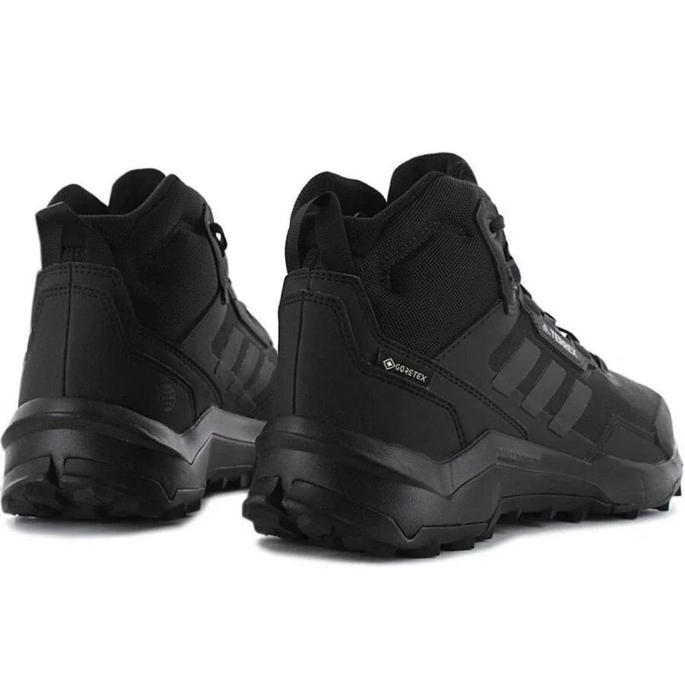 Adidas Men 6.5 Terrex AX4 Mid Gore-Tex Hiking Shoes Core Black FY9638 *BRAND NEW